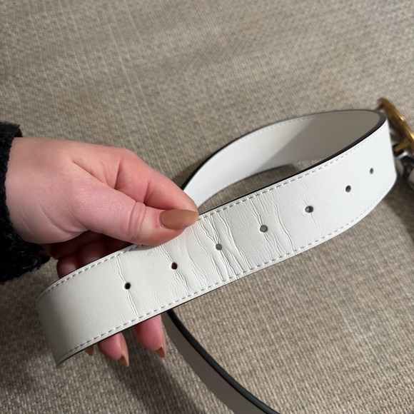 White Fashion Belt - Picture 5 of 6